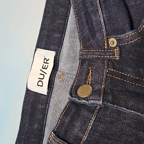 DU/ER Slim Blue Jeans Size 27 - Picture 3 of 7